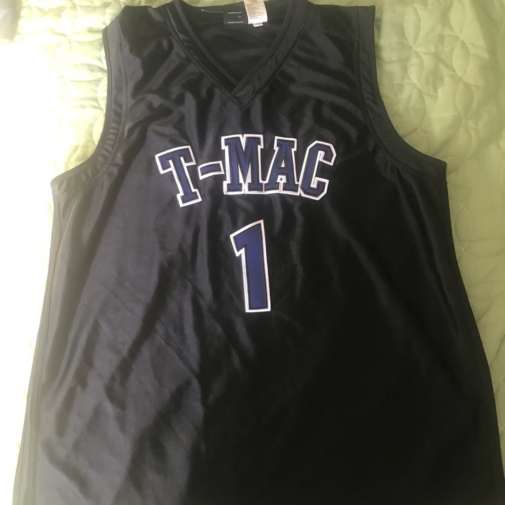 Adidas Tracy McGrady #1 Jersey Mens LG Black
